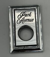 NOS 1980-1984 Buick Park Avenue Metal Trunk Lock Badge, #20110138 picture