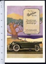 STUDEBAKER Big Six 1915 Car Auto Ad CONVERTIBLE Four Door picture