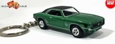 🎁HTF KEYCHAIN 1967/1968/1969 GREEN CHEVY CAMARO RS/SS CUSTOM Ltd GREAT GIFT🎁🎁 picture