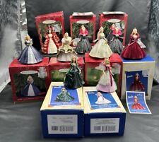 Barbie Hallmark Keepsake Ornaments Collector Series Lot Of 9 1997-2002, 2004-5 picture