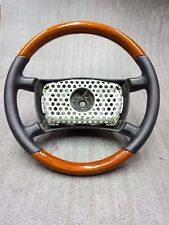 Mercedes W124 / W126 / W123 / W107 / W201  Wood&Leather Zebrano Steering Wheel picture