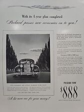 1939 Packard Automobile Fortune Magazine Print Advertising picture
