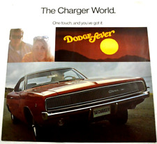 1968 Dodge The Charger World Dealership Sales Brochure Original Chrysler Corp picture
