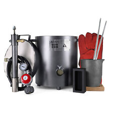 TOAUTO 6KG Gas Melting Furnace Kit Propane Forge Copper Gold Silver Metal Kiln picture