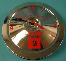 New for MOPAR A-Body Dodge Lancer Chrome Air Filter Wall Clock picture