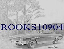 1965 Buick GS MUSCLE CAR ART PRINT picture