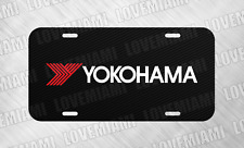 Yokohama Vehicle Tires Tire JDM Racing License Plate Auto Car Tag  picture