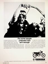 1968 Yamaha 350 - Vintage Motorcycle Ad picture