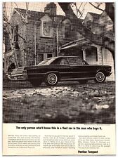 Original 1965 Pontiac Tempest Car - Original Print Advertisement (8x11) picture
