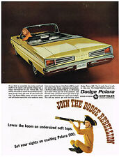 Vintage 1966 Magazine Ad Dodge Polara 500 With Stand-out Styling Draws People picture