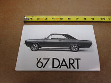 1966 Dodge Dart Illustrated Facts & Features manual book brochure picture