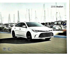 2018 TOYOTA AVALON SALES BROCHURE CATALOG ~ 24 PAGES ~ 9