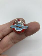 Vintage  1958-1964 Late Great Chevys Lapel Hat Pin Red White & Blue EUC picture