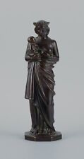 Johan G. C. Galster (1910-1997). Bronze figure of the Virgin Mary and Child. picture