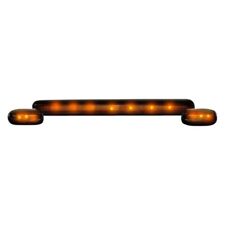 Recon Truck Accessories REC264156BK Roof Lights Smoke Lens Black Bases Amber LED picture