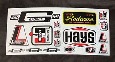 NEW NOS Model Kit Decal Mr Gasket CO.,Hays,Hurst Shifters Lakewood Ind.,Rodware picture