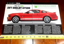 2007 2008 2009 SHELBY GT500 ORIGINAL 2023 ARTICLE picture