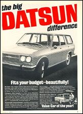 1968 Datsun Station Wagon Value Vintage Advertisement Print Art Car Ad J441A picture