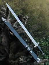 Handmade VIKING Sword Real Damascus Steel Northmen Sword Beautiful Gift for him picture