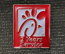 Chick-Fil-A Employee 2 Years Service Pin ~ t picture
