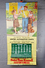 1956 Poster Calendar Utica NY 24