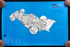 UOP Shadow Formula 1 X-Ray Cutaway Race Car Technical Illustration Tony Mathtews picture