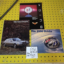 1980, 85 & 2000 All Buicks, Lot o 3, 50pgs. Dealership Brochure  my#056 picture