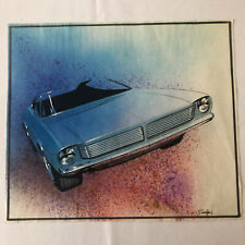 Vintage Plymouth Barracuda Design Illustration Art Rendering - John SAMSEN Mopar picture