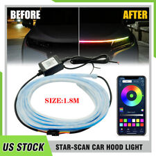 Dynamic Scan Start Up Hoodbeam Kit, Flexible Car Hood LED Meteor Strip Lights picture
