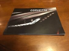 2014 Chevrolet  Corvette  Dealer Brochure General motors, information. And photo picture