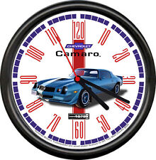 Licensed 1979 Camaro Muscle Car Chevrolet General Motors Sign Wall Clock picture