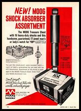 1966 MOOG Shock Absorber Dealer Treasure Chest Mens And Ladies Watches Print Ad picture