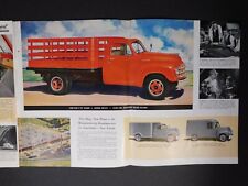 Studebaker One Ton Truck Series 1949 Color Fold Out Brochure - VGC picture