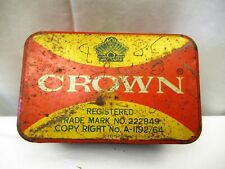 Crown Suspension Rubber Bushing Kit Vintage Advertising Tin For Ambassador Car