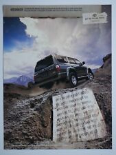 2002 Toyota 4Runner Original Over The River Through The Woods Print Ad 8 x 10.5 picture