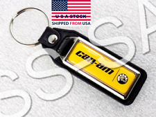 CAN-AM BRP KEY FOB RING CHAIN BOMBARDIER PATCH MAVERICK PIN COMMANDER SPYDER ATV picture