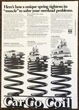 1979 Moog CarGo Coil Print Ad How A Unique Spring Tightens Its Muscle picture