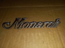 Ford Mercury Monarch Emblem Nameplate D54B-16B114-AC picture