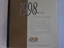 Honda 50th Anniversary Commemorative brochure Celebrating the Dream 1948-98 mint picture