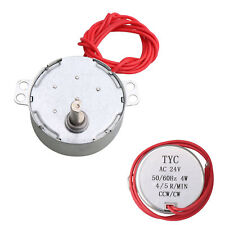 AC24V TYC-50 Double Flat Tapping Shaft Non Directional Synchronous Motor 5RPM picture