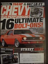 Chevy High Performance Magazine September 2012 Ultimate Bolt Ons 768 HP (S) picture