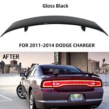 REAR SPOILER FOR 2011 2012  2013 2014 DODGE CHARGER GLOSS BLACK Super Bee Style picture