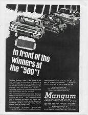 1970 Mangum Radiator Cores Daytona 500 Stock Car Race Strangi Original Print Ad picture
