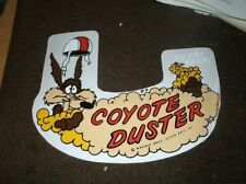 1970 PLYMOUTH DUSTER COYOTE DUSTER FACTORY AIR CLEANER TOP LID DECAL picture