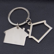 1pc House Shape Key Chain Keychain Keyring Key Fob Metal Gift Car Ring Creative picture