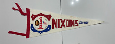 RICHARD NIXON the one 1968 PRESIDENTIAL POLITICAL PENNANT VINTAGE picture