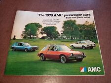 1976 AMC Passenger Cars Dealer Brochure~Monroeville AMC Inc picture