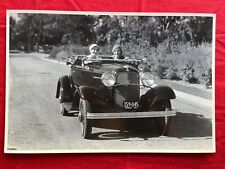 Big Vintage Car Picture.  1932 Ford Roadster. V8 Engine With Top Down picture