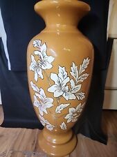 17 Inch hand Painted Porcelain Vase picture