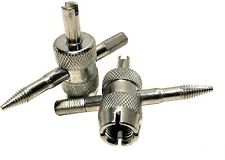4 Way Tire Valve Stem Core Remover / Installer Tool Heavy Duty QTY 2 picture